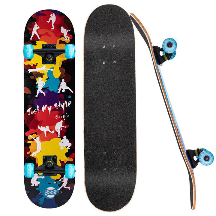Sturdy Graphic Skateboard Kalsten