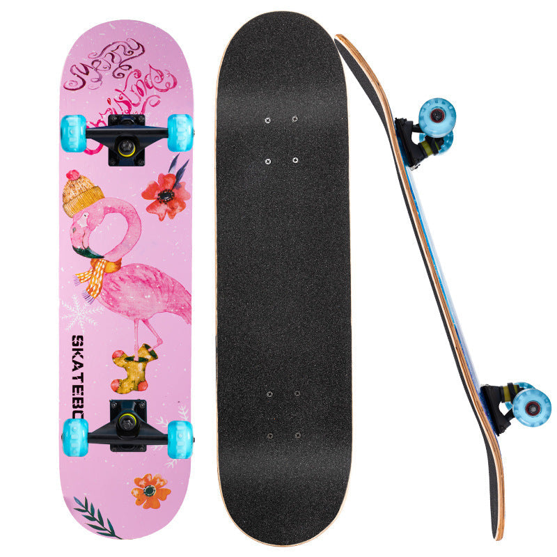 Sturdy Graphic Skateboard Kalsten