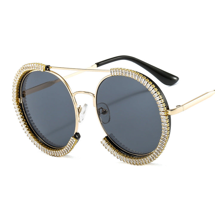 Ladies sunglasses with glamorous rim and innovative design Kalsten