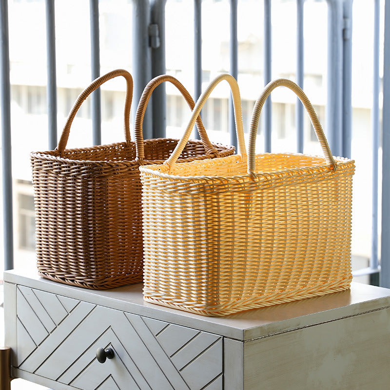 Woven Grocery Storage Basket Kalsten