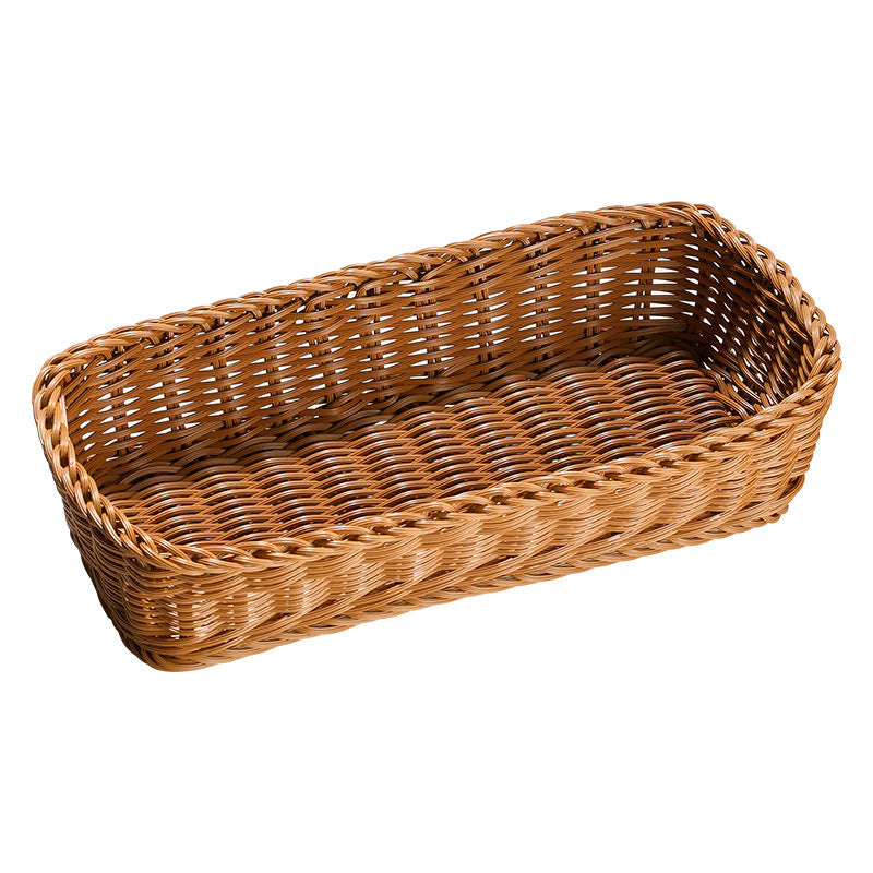 Rectangular Woven Storage Basket Kalsten