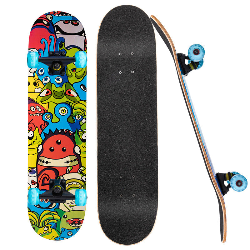 Sturdy Graphic Skateboard Kalsten