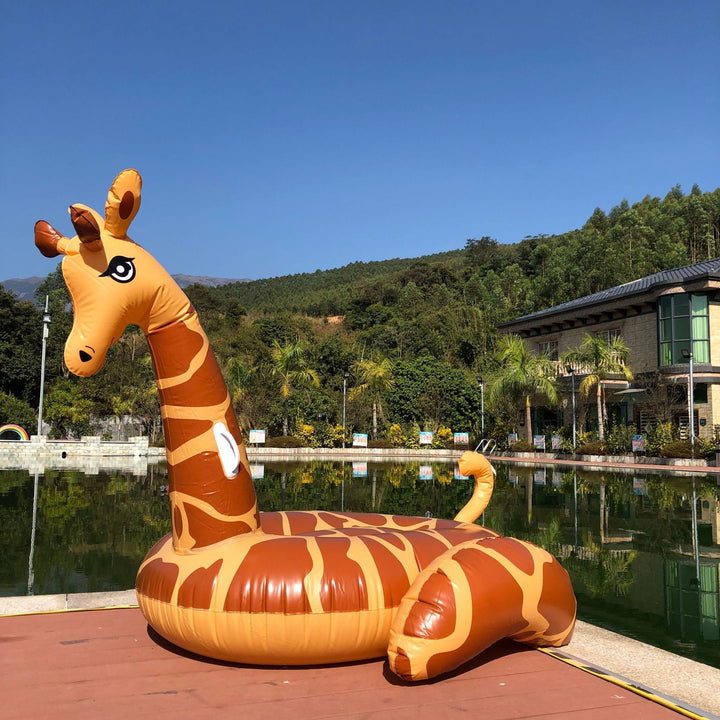 Unisex Inflatable Giraffe Pool Float Kalsten