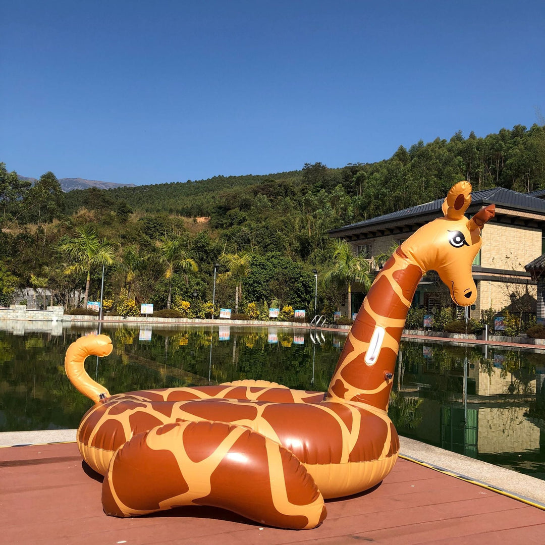 Unisex Inflatable Giraffe Pool Float Kalsten