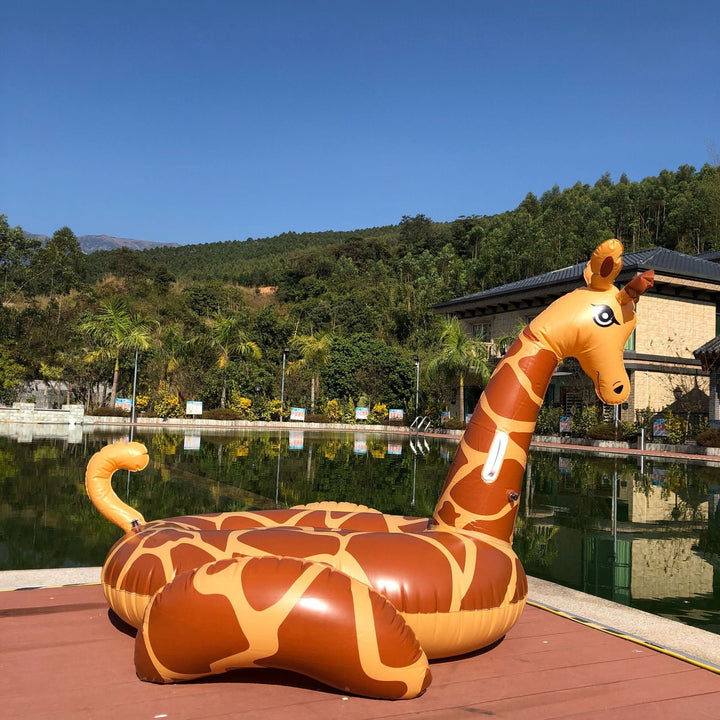 Unisex Inflatable Giraffe Pool Float Kalsten