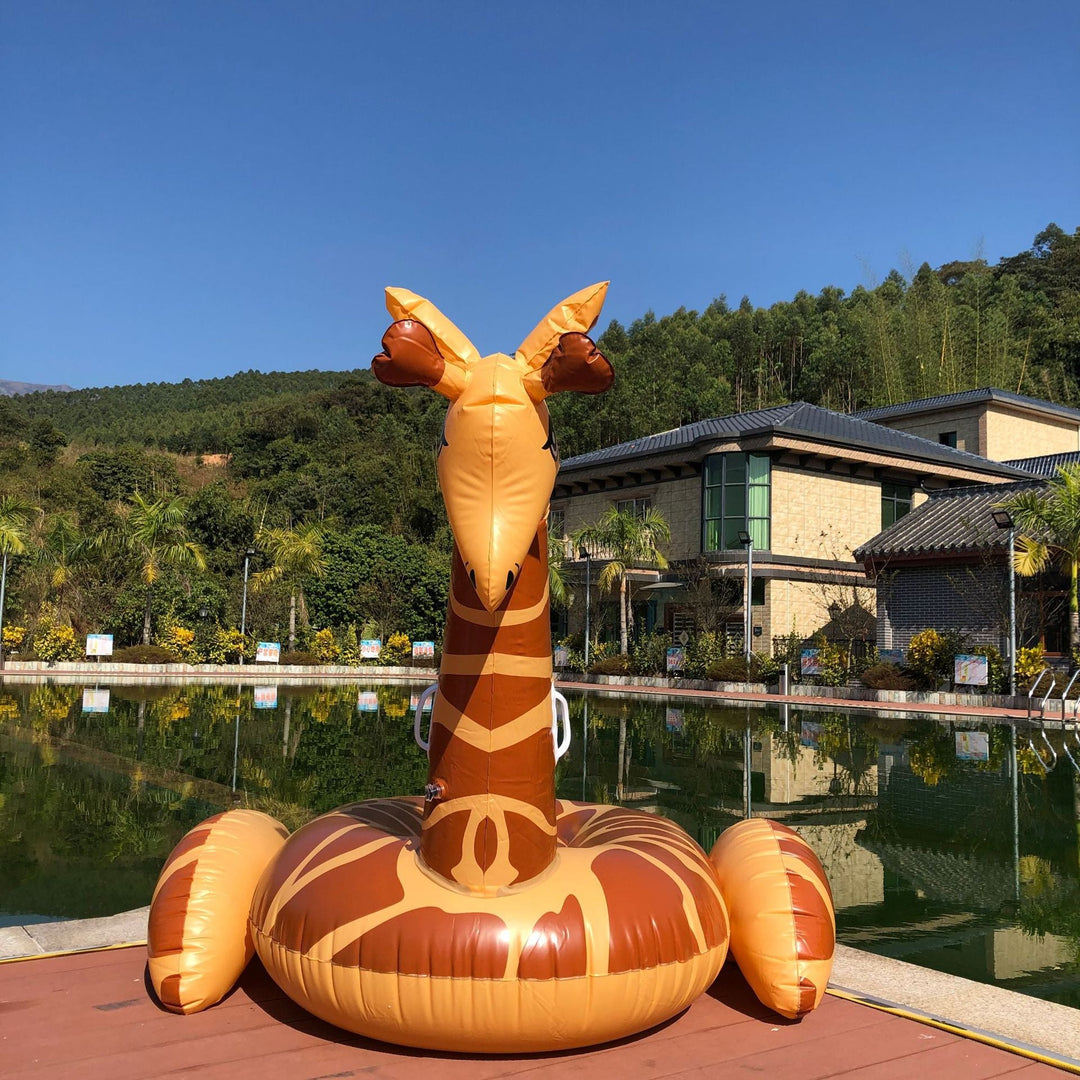Unisex Inflatable Giraffe Pool Float Kalsten