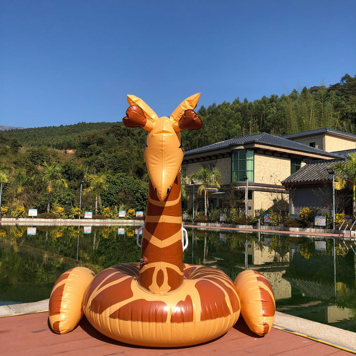 Unisex Inflatable Giraffe Pool Float Kalsten