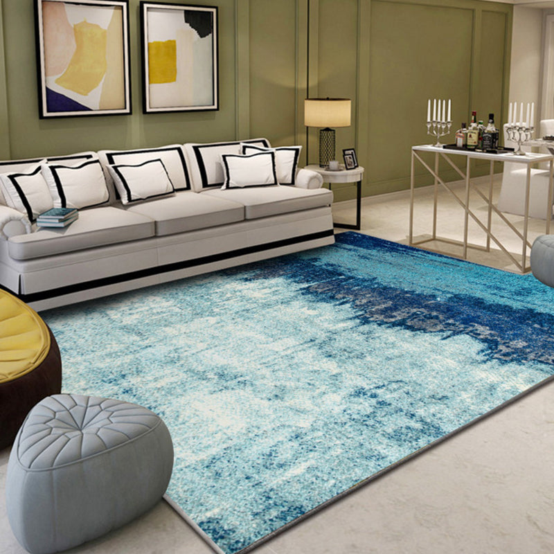Kalsten | Industrial Style Living Rug Multicolored Expressionism Rug Synthetic Non-slip Pet-friendly Machine washable Rug