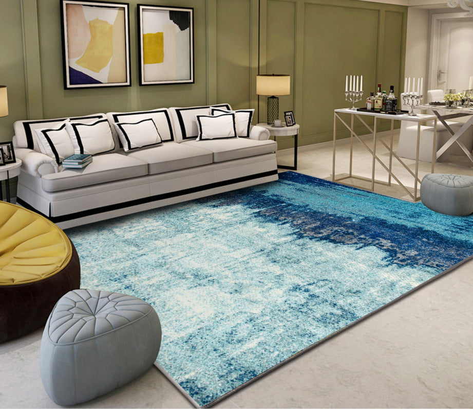 Kalsten | Industrial Style Living Rug Multicolored Expressionism Rug Synthetic Non-slip Pet-friendly Machine washable Rug