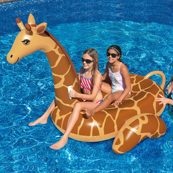 Unisex Inflatable Giraffe Pool Float Kalsten