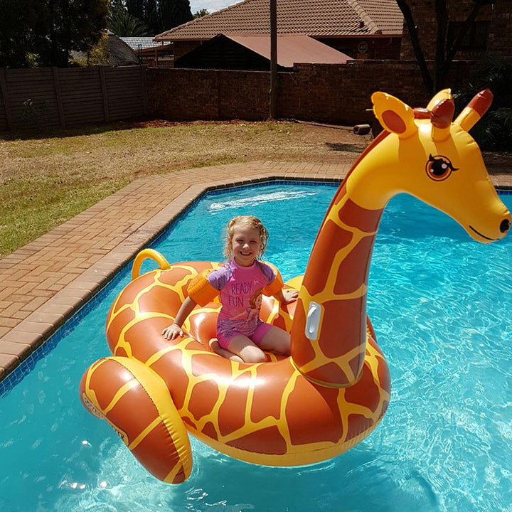 Unisex Inflatable Giraffe Pool Float Kalsten