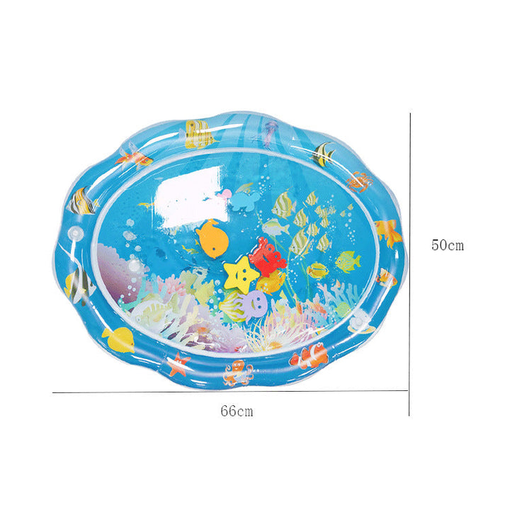 Unisex water play mat with colorful sea motifs Kalsten