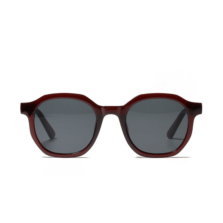 Women's stylish sunglasses with clear frame and polarized lenses Kalsten