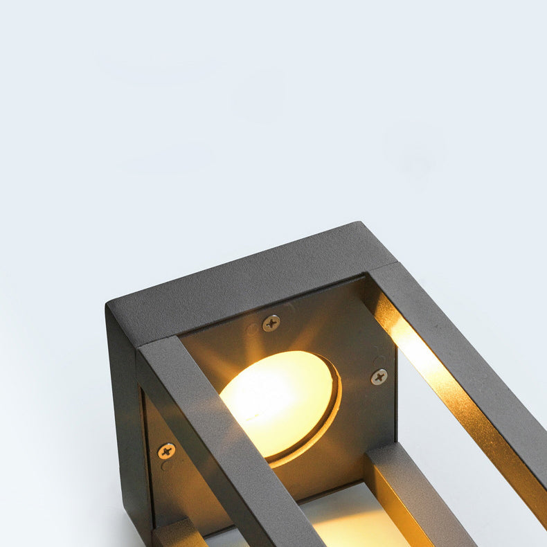 Modern Minimalist Waterproof Cylinder Square Aluminum LED Landscape Light For Garden | Kalsten