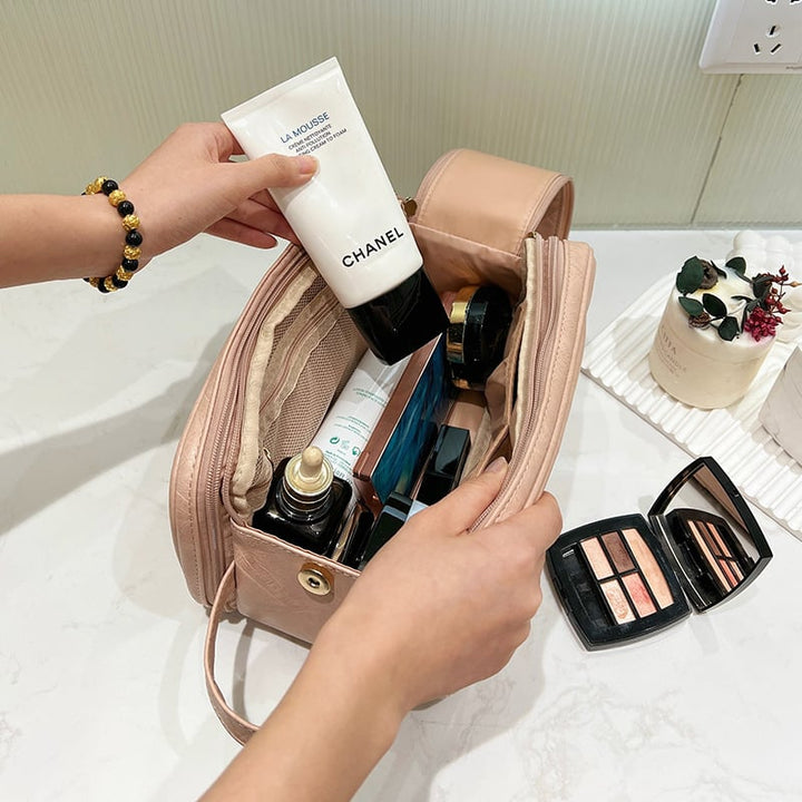 Portable cosmetics bag with large capacity | Kalsten