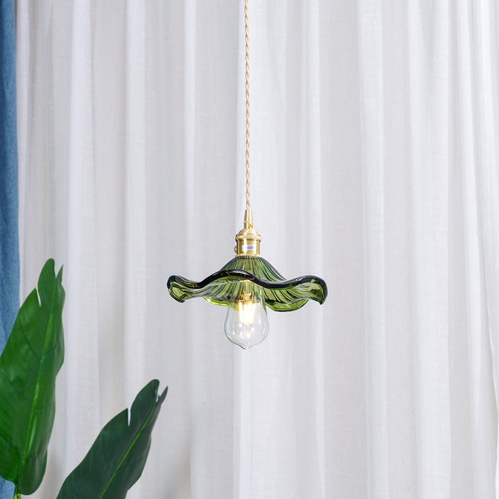 Trendy Hibiscus Flower Pendant Lamp - FlowerLite | Kalsten