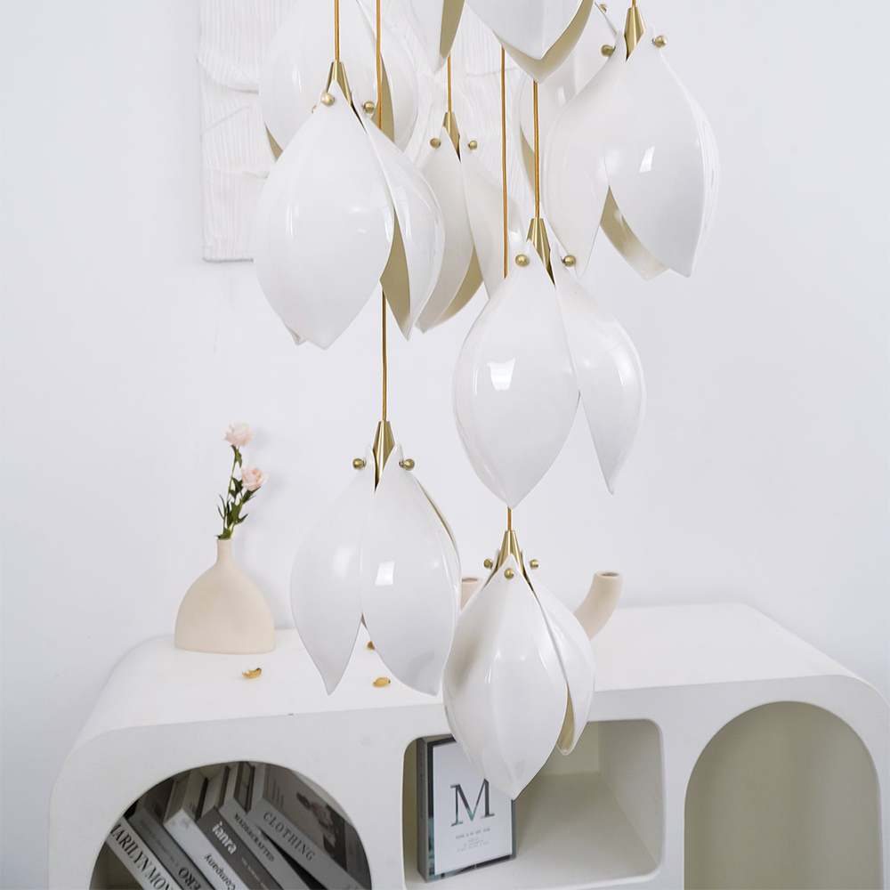 Creative Multi-heads Stylised Bloom Buds Pendant Lamp | Kalsten