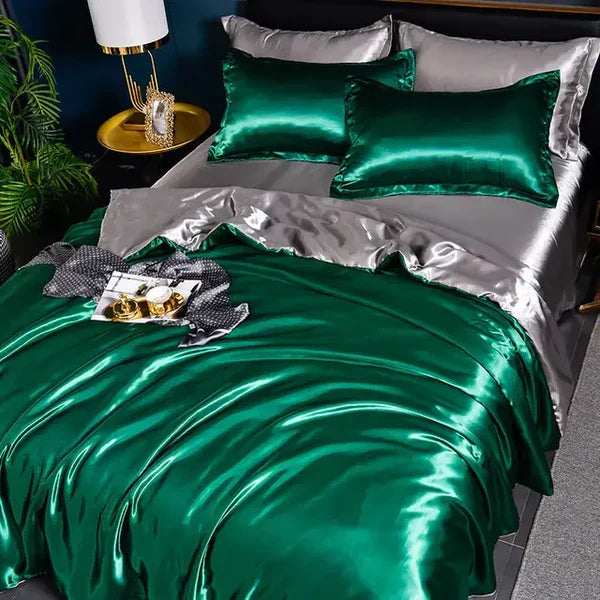 Satin Duvet Cover - Velora | Kalsten