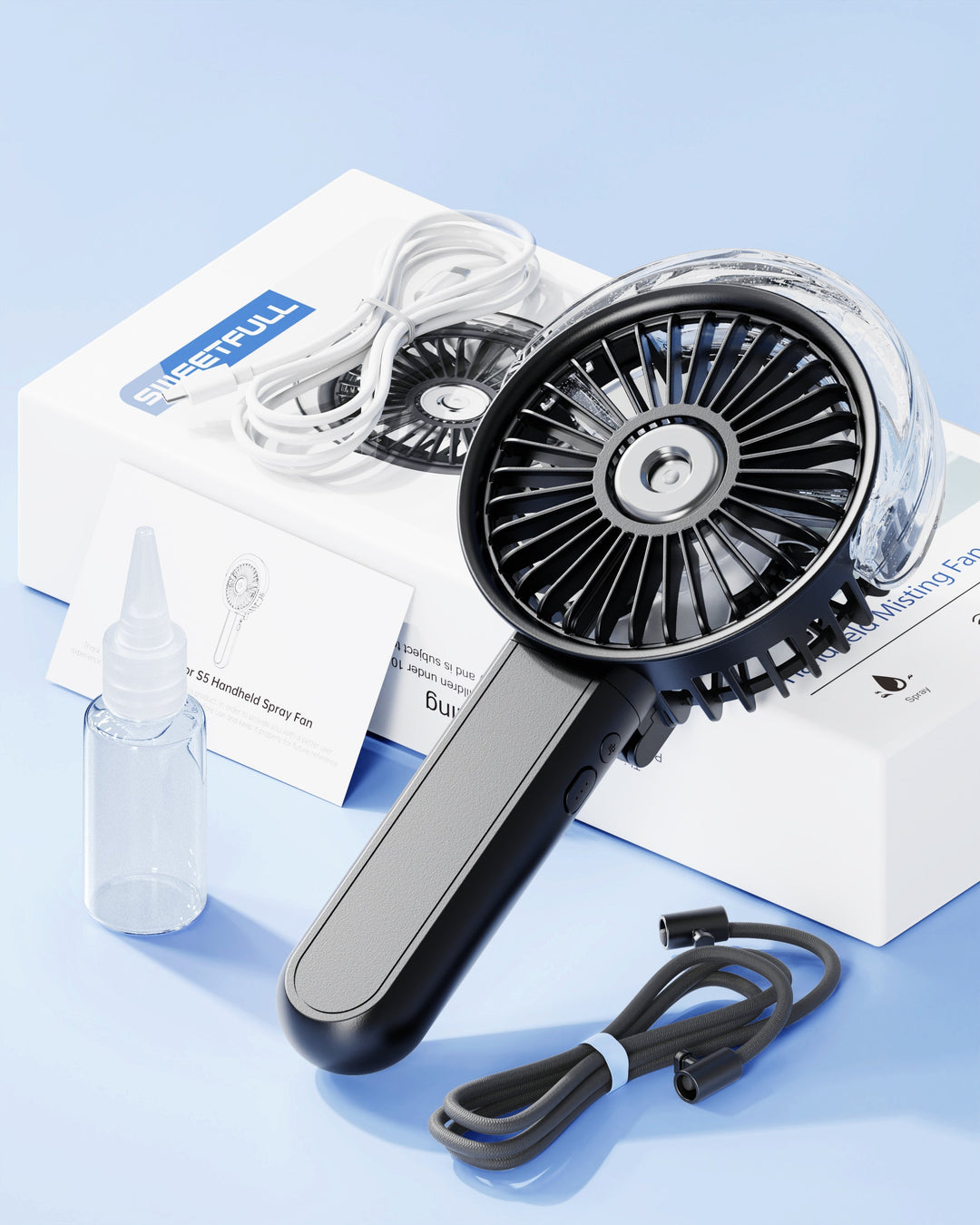 Portable Misting Fan - 180° Foldable | Kalsten