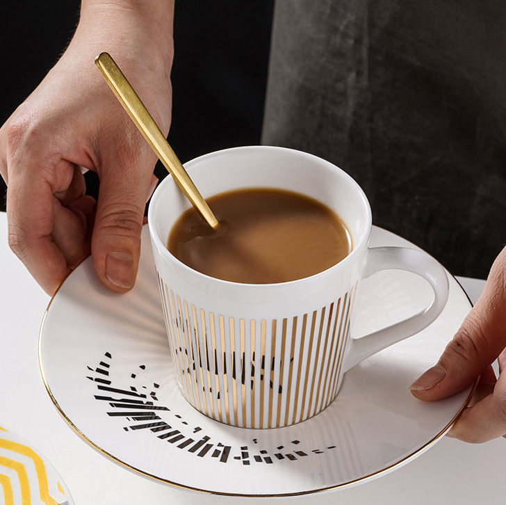 Kalsten | Moving Reflection Creative Coffee Cup Mirror Reflection Coffee Mug