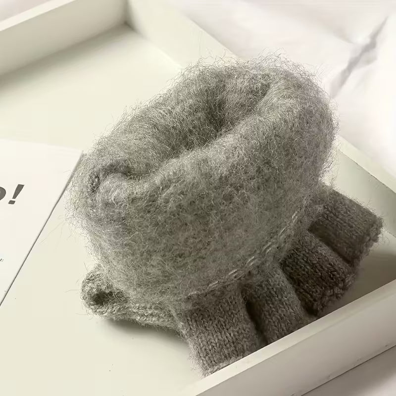 Kalsten | Men's WinterPro Fingerless Gloves – Thick, Warm and Comfortable