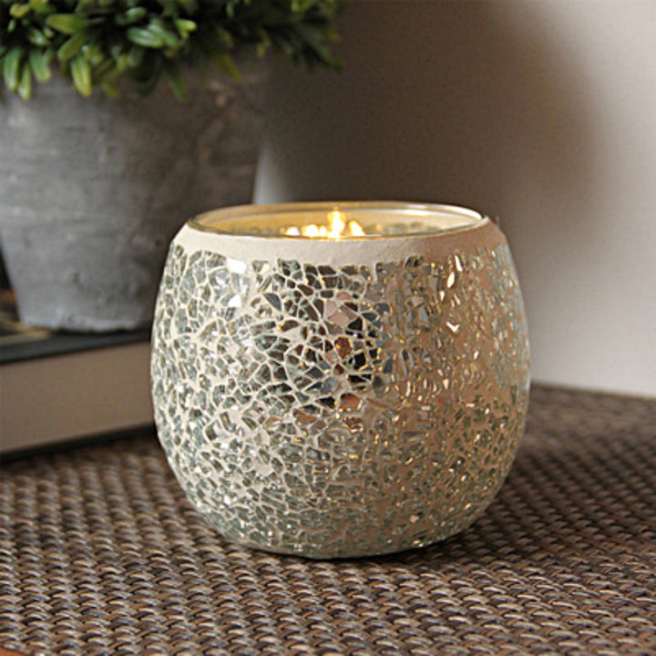 Kalsten | European Retro Glass Mosaic Tealight Holder