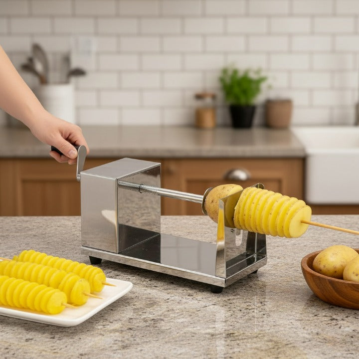 Stainless Steel Spiral Cutter for Even Spirals | Kalsten