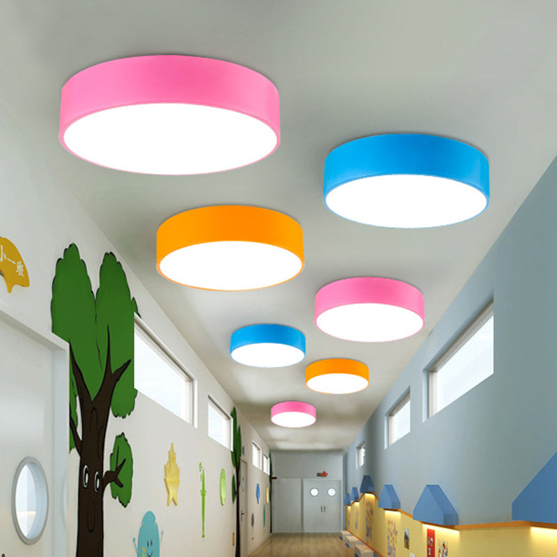 Children's Room LED Ceiling Light - Colorful Design with Dimmable Light and Remote Control | Karnz