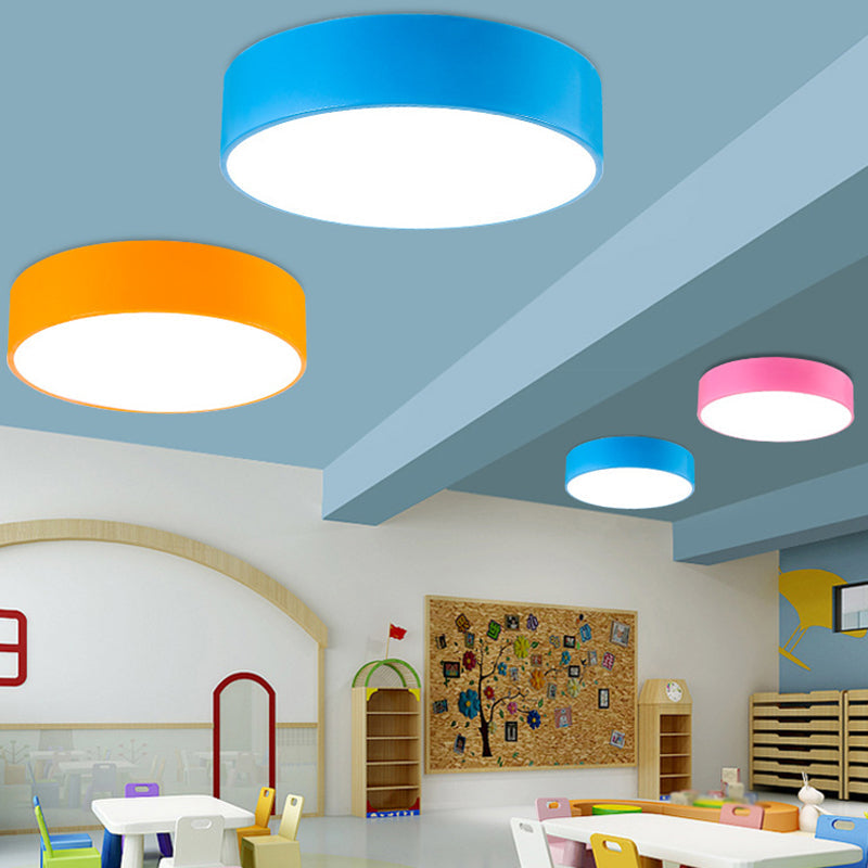 Children's Room LED Ceiling Light - Colorful Design with Dimmable Light and Remote Control | Karnz