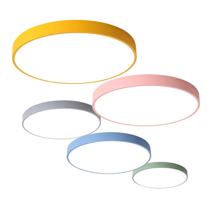 Children's Room LED Ceiling Light - Colorful Design with Dimmable Light and Remote Control | Karnz