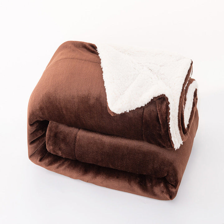 Ladies cozy reversible blanket with high-quality microfiber fabric Kalsten
