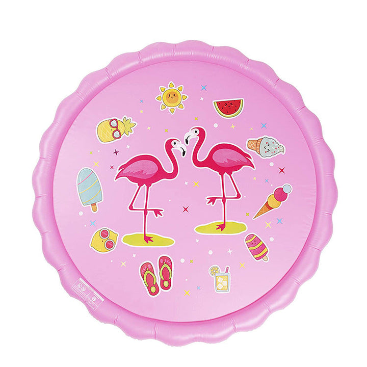 Unisex Spritzende Wasser-Spielmatte mit Meerestieren Kalsten