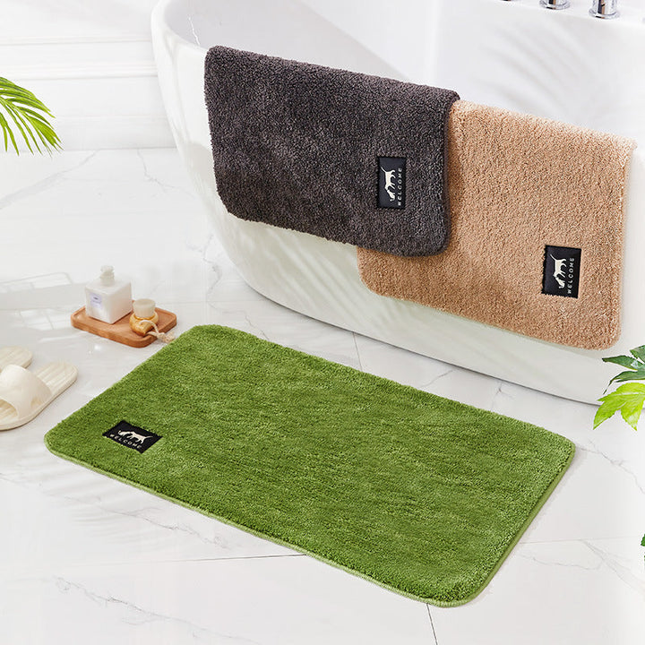 Plush Microfiber Bath Mat Kalsten
