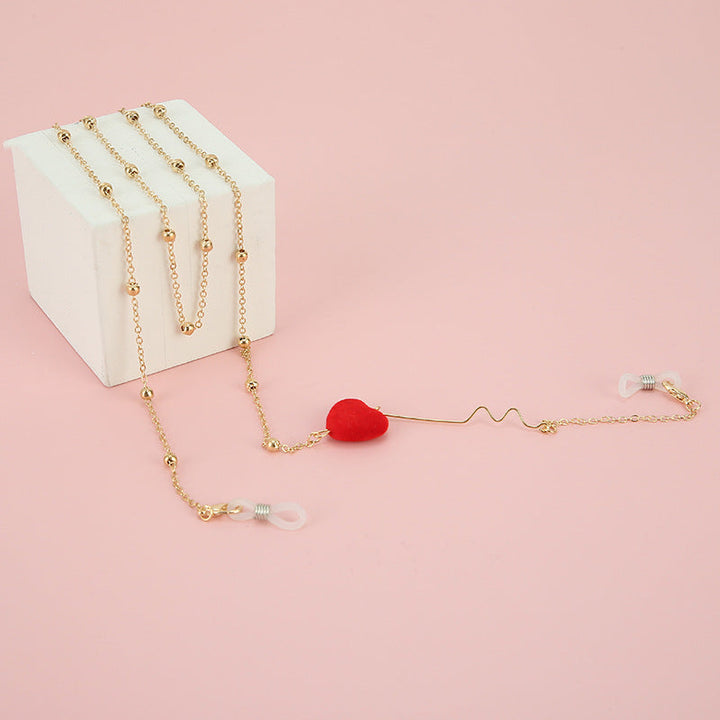 Elegant Gold-Linked Eyewear Chain Kalsten
