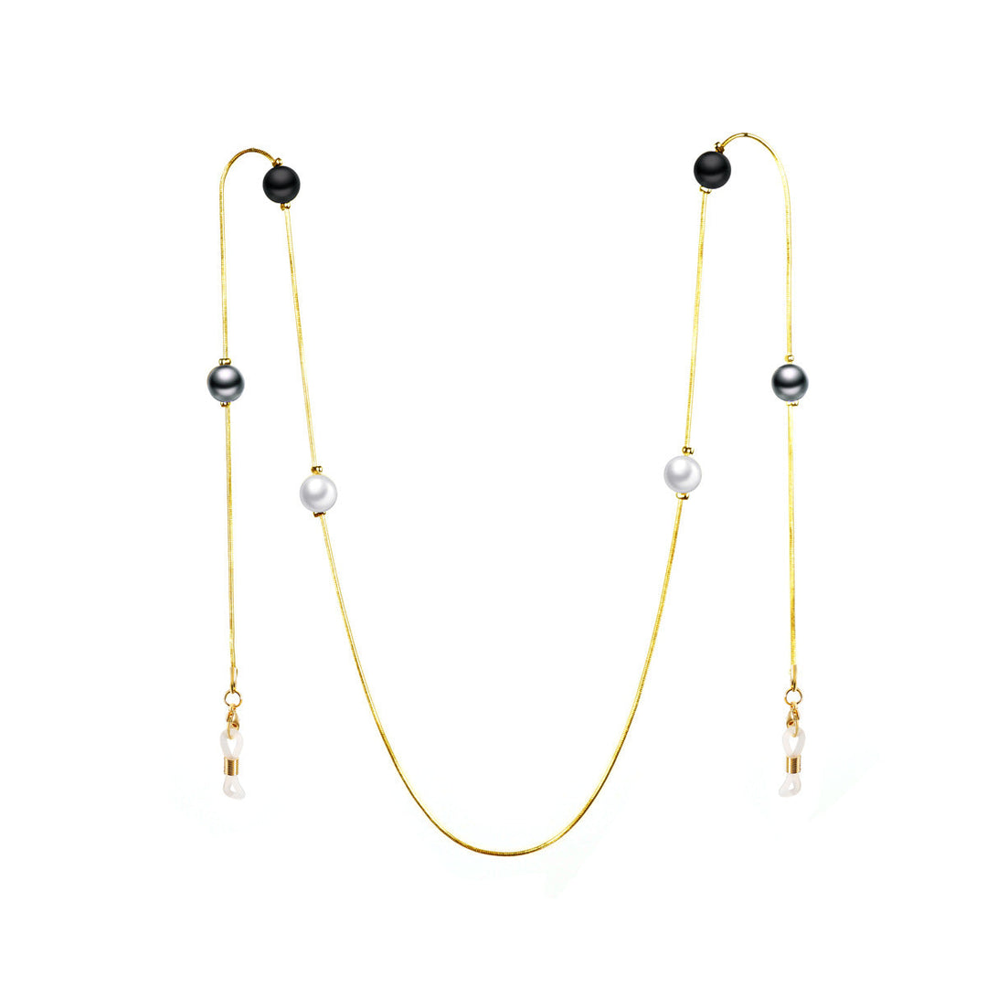 Elegant Double-Strand Eyewear Chain Kalsten