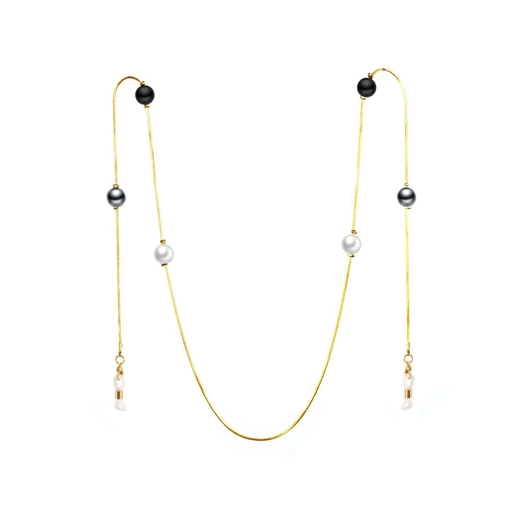 Elegant Double-Strand Eyewear Chain Kalsten
