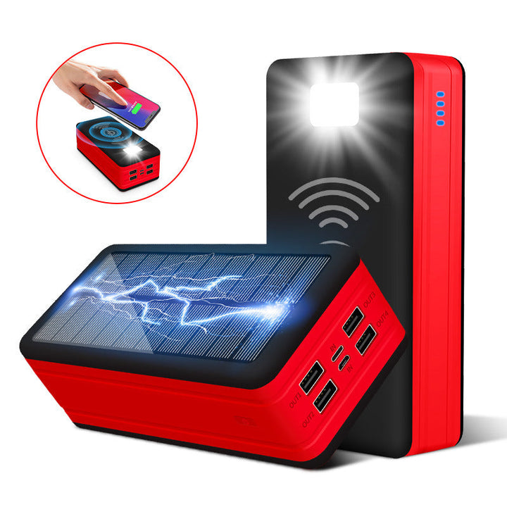 Solar Powerbank with Wireless Charging Function by Kalsten