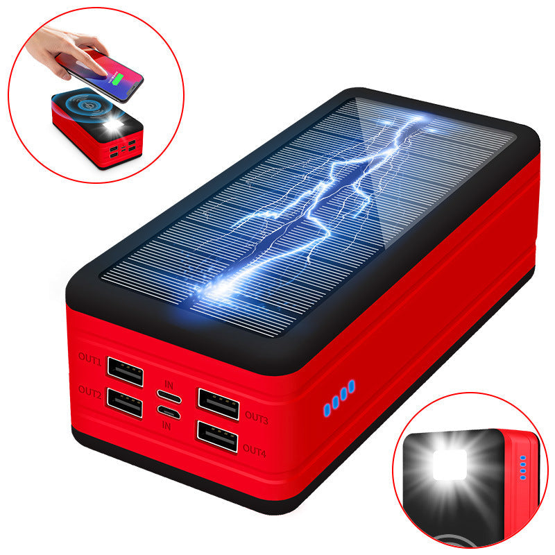 Solar Powerbank with Wireless Charging Function by Kalsten