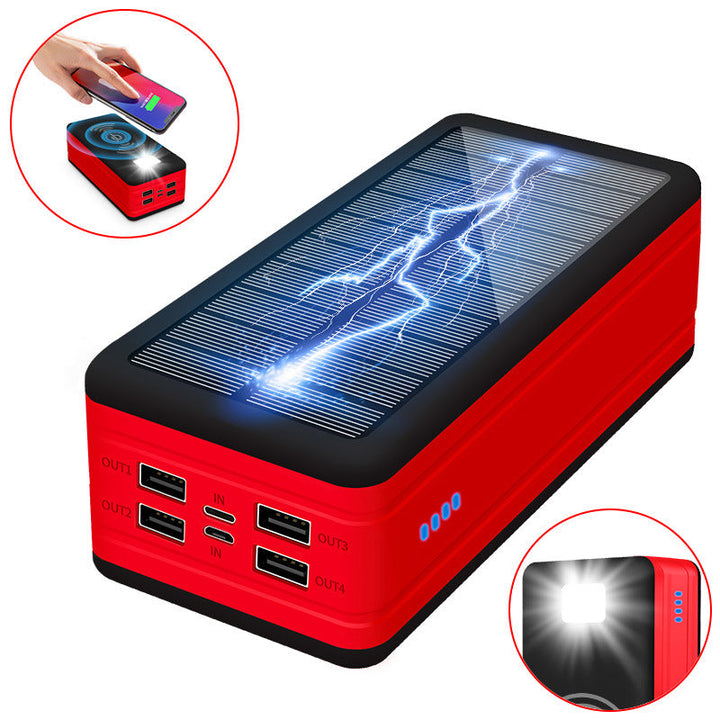 Solar Powerbank with Wireless Charging Function by Kalsten