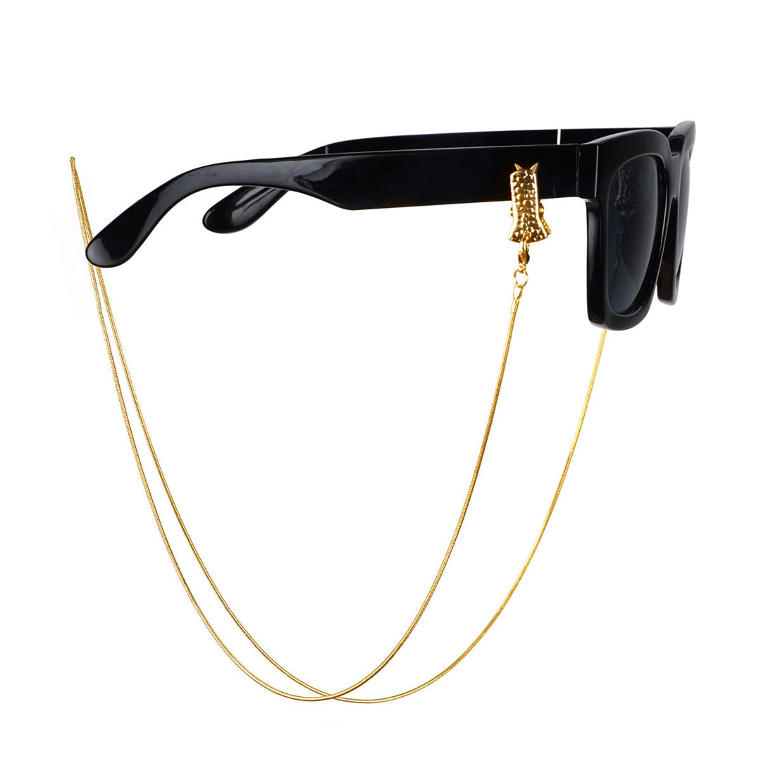 Metallic Western-Themed Eyewear Chain Kalsten