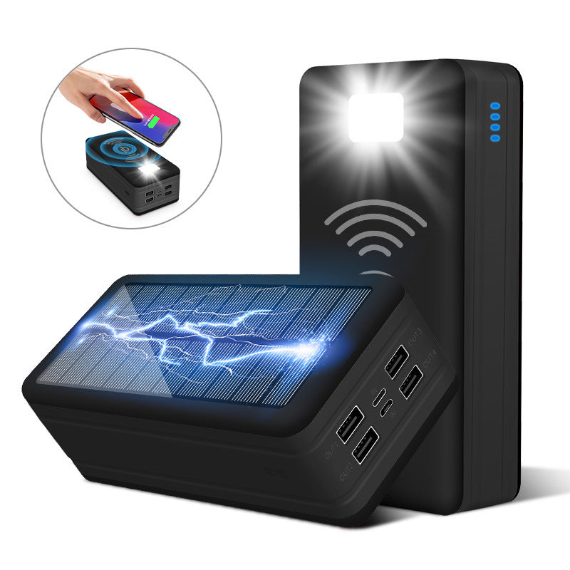 Solar Powerbank with Wireless Charging Function by Kalsten