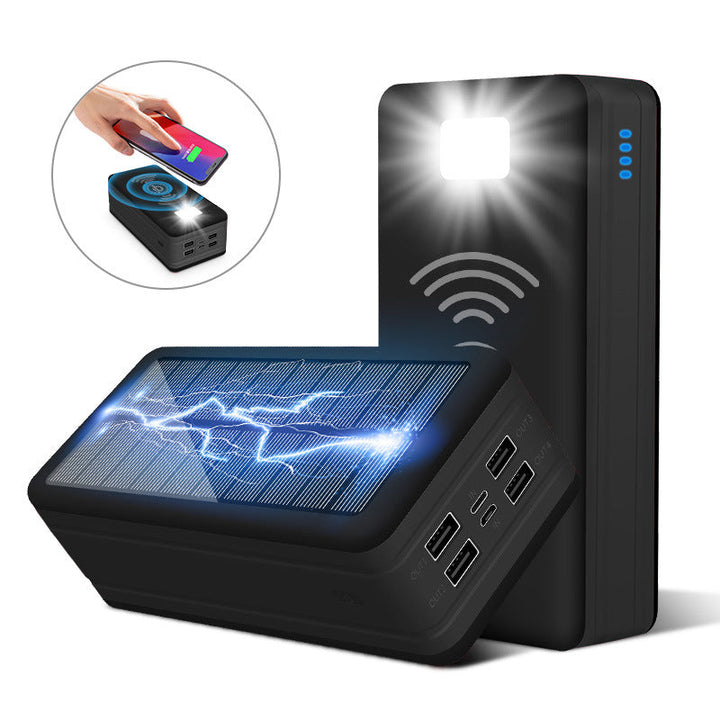 Solar Powerbank with Wireless Charging Function by Kalsten