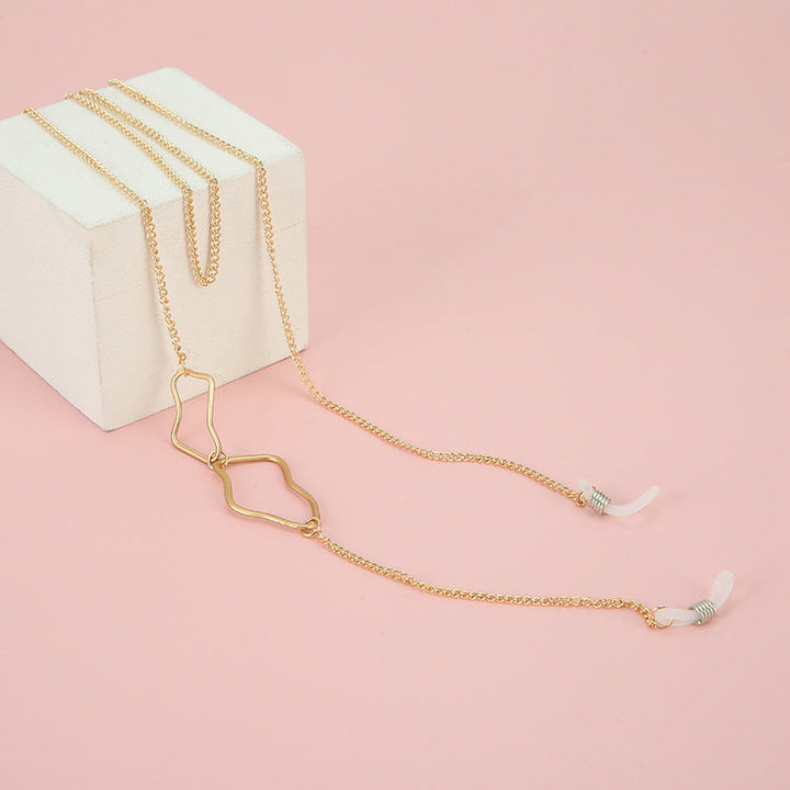 Star-Aligned Beaded Eyewear Chain Kalsten