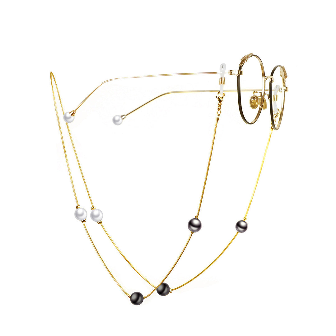 Elegant Double-Strand Eyewear Chain Kalsten