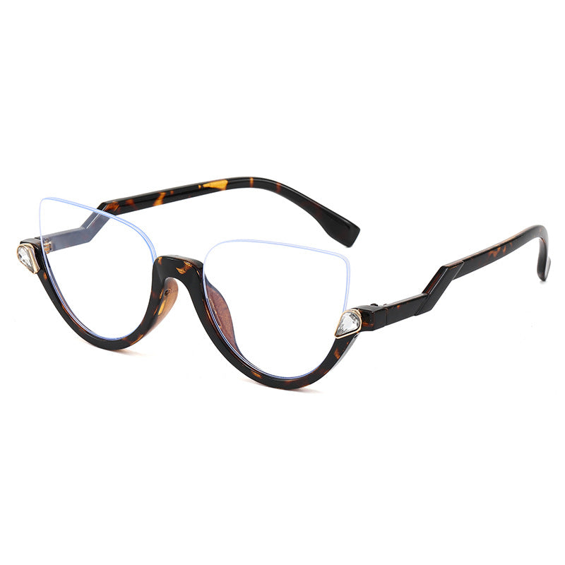 Ladies Cat-Eye Sunglasses with Glamorous Stone Accents Kalsten