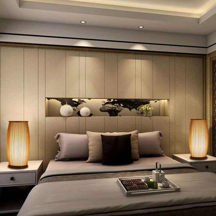 Bamboo Bright - Atmospheric Table Lamp made of Bamboo Kalsten