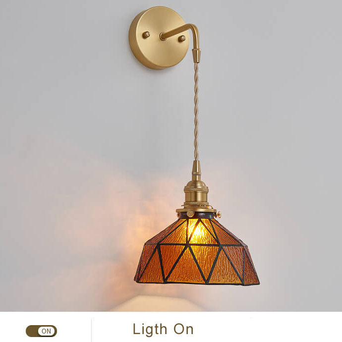 Stylish Aquarius Wall Lamp with Water Ripple Glass – Modern and Soothing Kalsten