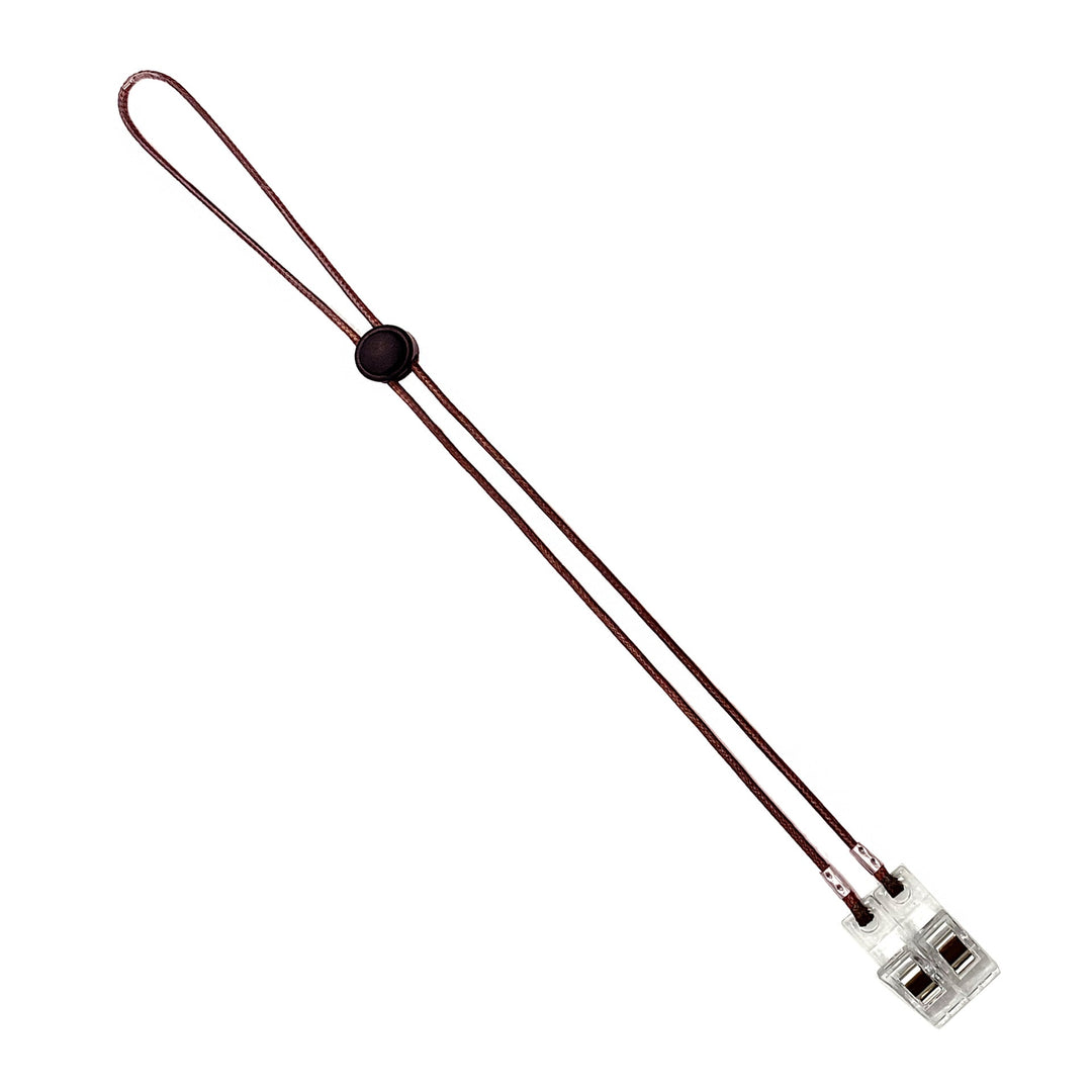 Adjustable Eyewear Retainer with Security Toggle Kalsten