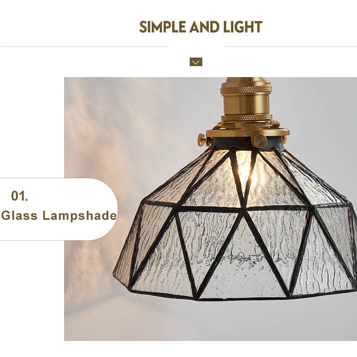 Stylish Aquarius Wall Lamp with Water Ripple Glass – Modern and Soothing Kalsten