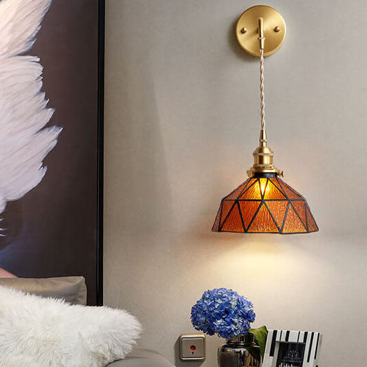 Stylish Aquarius Wall Lamp with Water Ripple Glass – Modern and Soothing Kalsten